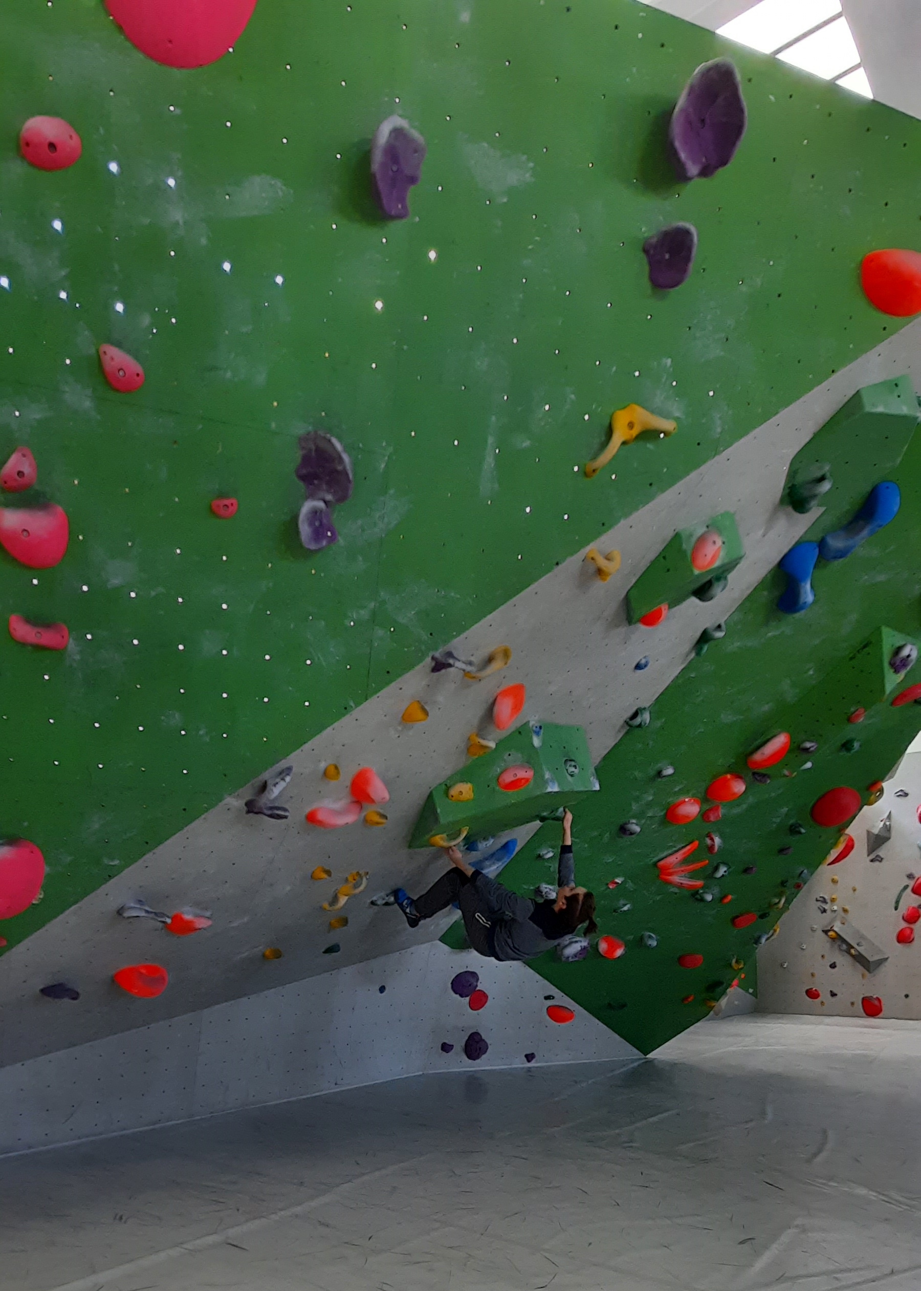 Bouldern im Greifhaus